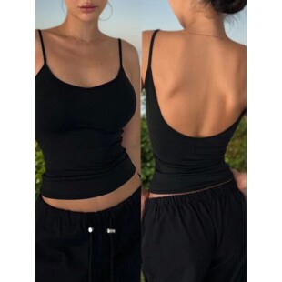 上衣 Women sleeveless 套头式 top neck 无袖 round 女士圆领修身