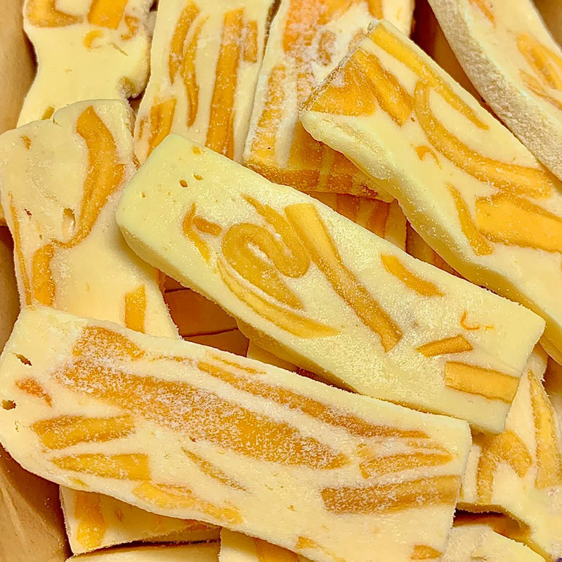 没想到这么好吃！莲木叙芒果干奶糕之恋草莓杏仁百果蔓越莓零食