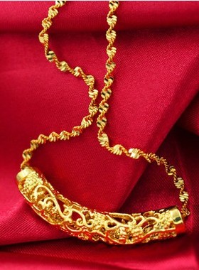 欧币风越南沙金仿真镂空饰品吊坠