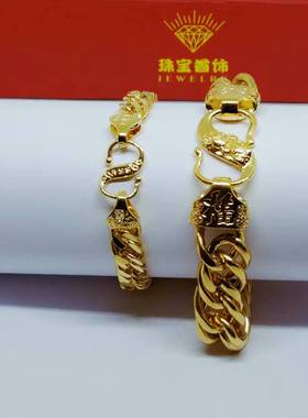 仿黄金久不褪色坦克链