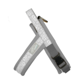 QZee 马鞍胸背狗狗胸背带牵引中小型犬通用柔软 日本Hakusan白山