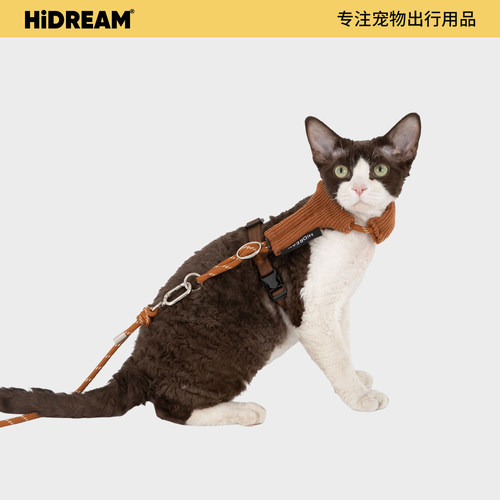 HiDREAM猫胸背牵引绳防挣脱