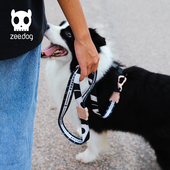 QZee中国限定牵引绳Zeedog宠物个性 化遛狗小中大型犬金毛柯基法斗