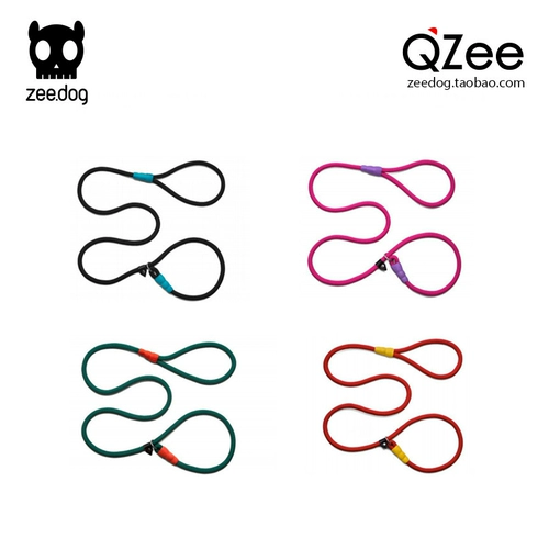 Qzee Zeedog Dog Training P веревка Dog Traction Tract Traction Small Medium Gord Dog Золотая ретривера Hascus Qiutian P Chain