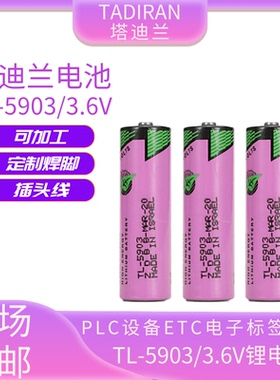 塔迪兰TL-5903/SL-360锂电池3.6V适用西门子6ES7971-0BA00 S7-400
