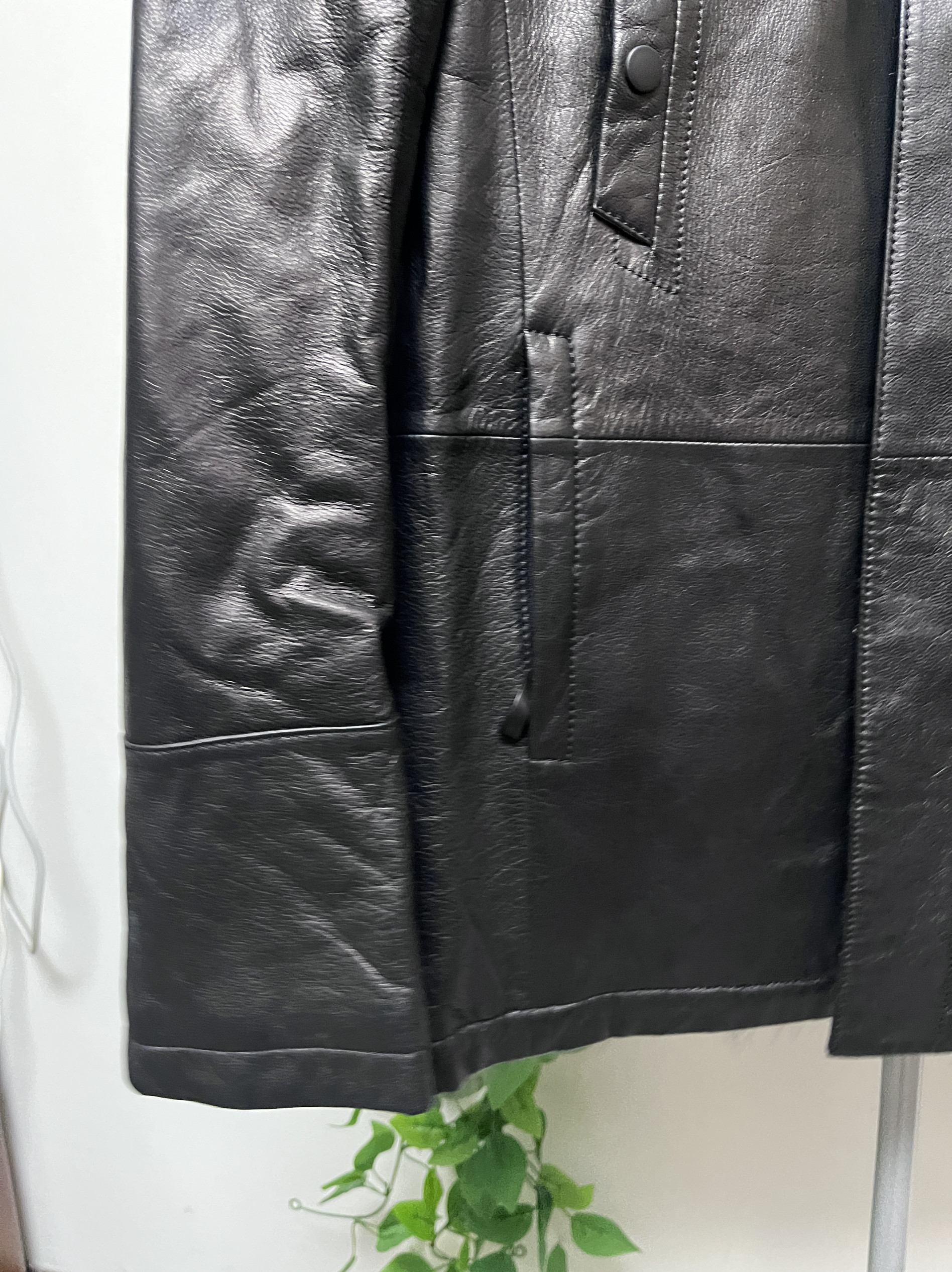 断码尾货专柜品质男士冬季羊皮貉子毛皮内胆加厚保暖貉子毛立领
