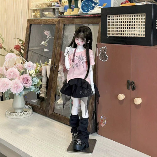 bjd4分体娃衣甜美风格大四胖四普四可穿辣妹清新套装bjd衣服