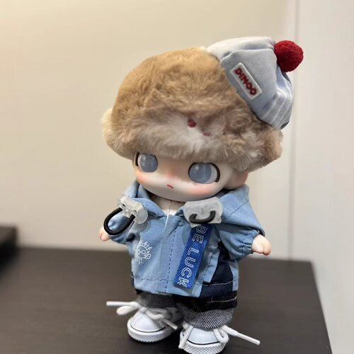 （冲锋衣）泡泡玛特新生日记4代dimoo拉布布通用系列适配娃衣搪胶