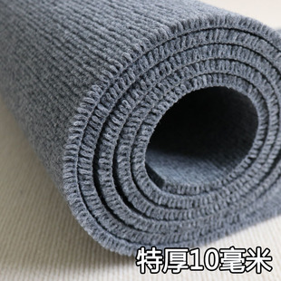 灰色商用办公室地垫客厅卧室整铺地毯大面积出租屋水泥地直接全铺