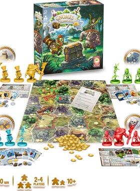 正版桌游Gnomes and associates 地精与同伴英文中规家庭聚会游戏