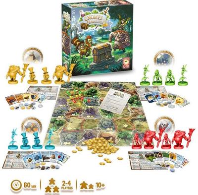 正版桌游Gnomes and associates 地精与同伴英文中规家庭聚会游戏