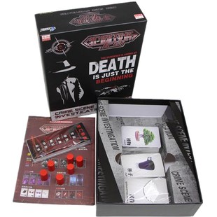 犯罪现场桌游新版合集含扩充推理思维训练成人聚会休闲游戏卡牌