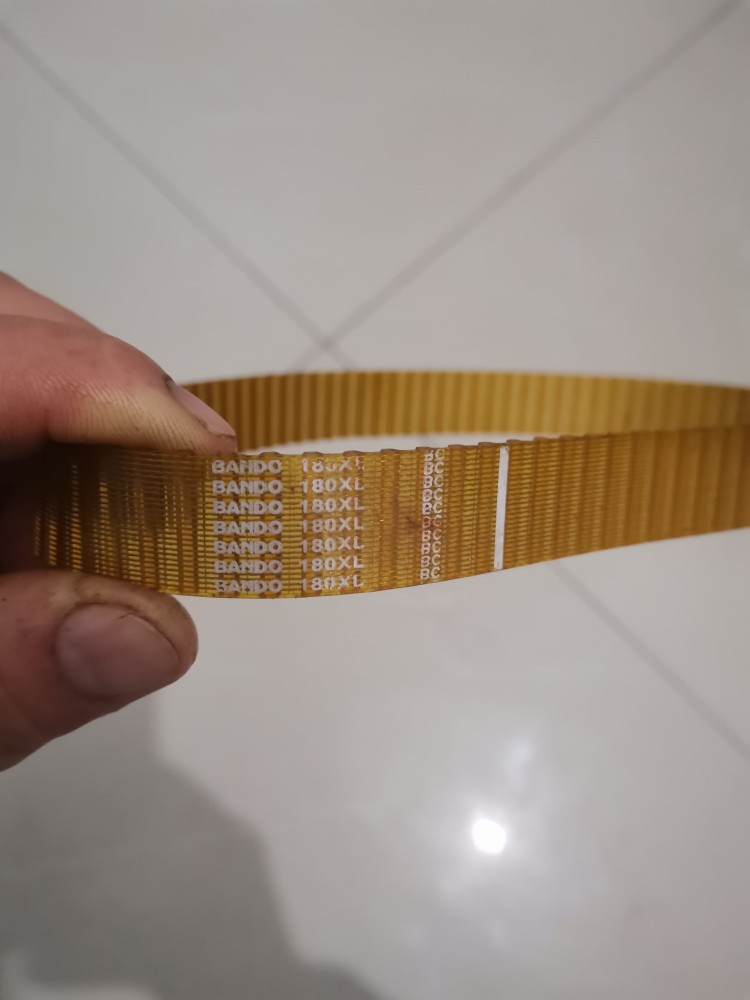 自动车床配件铣牙座皮带坂东XL170180XL带钢丝进口皮带攻牙机皮带
