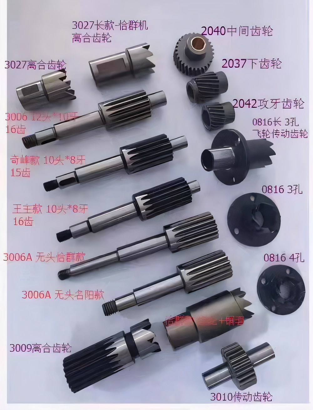 自动车床配件传动小齿轮名阳3006奇峰0811洽群力存山合1515小齿轮