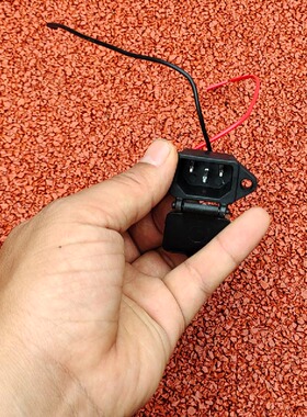 电动喷雾器开关调速器开关电源红充电插座农用打药机调速开关12V