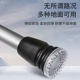 新款套头腋下拐专用22mm胶头牛筋底结实防滑耐磨双拐配件底座脚垫