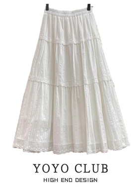 品牌折扣胖mm高级绝美漂亮半身裙女2025新款时尚洋气爆款半身裙女