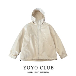 品牌折扣欧货洋气高级感冲锋衣女2026春季 胖MM减龄气质外套潮 大码