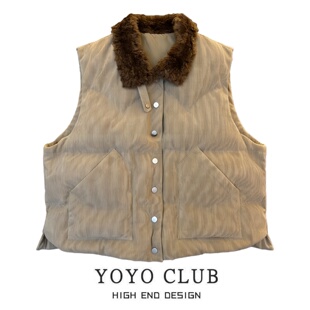 品牌折扣胖MM复古风别致羊羔毛马甲女2026年大码 百搭高级感马夹潮