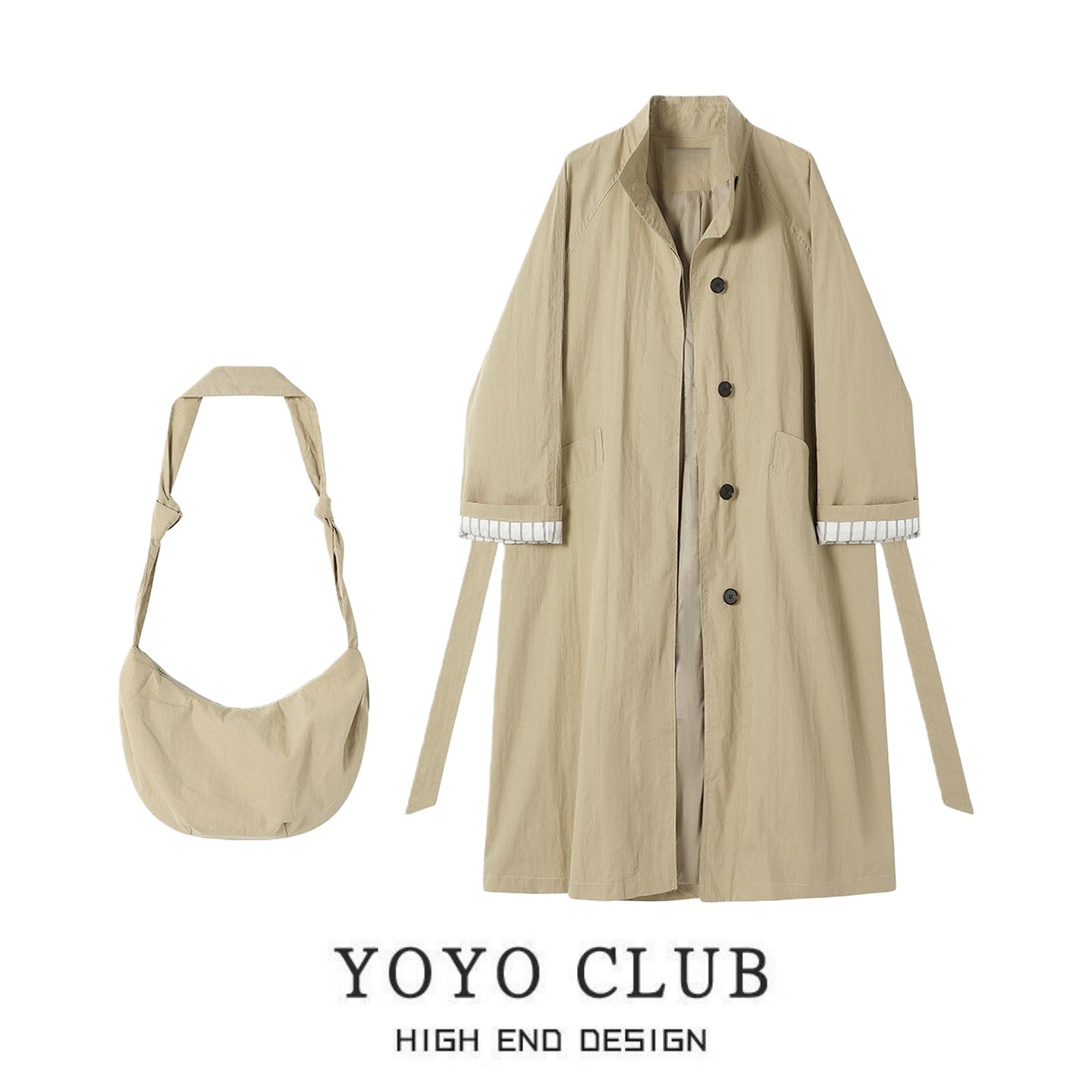 品牌折扣英伦风复古立领风衣外套女2026大码高级质感显气质风衣潮,女装/女士精品,短外套,淘宝优惠券,粉丝福利购,淘宝优惠卷