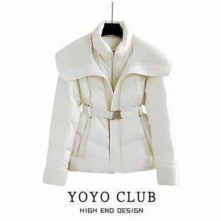 冬2025爆款 百搭外套女新款 洋气棉服女潮 时尚 品牌折扣胖MM美式