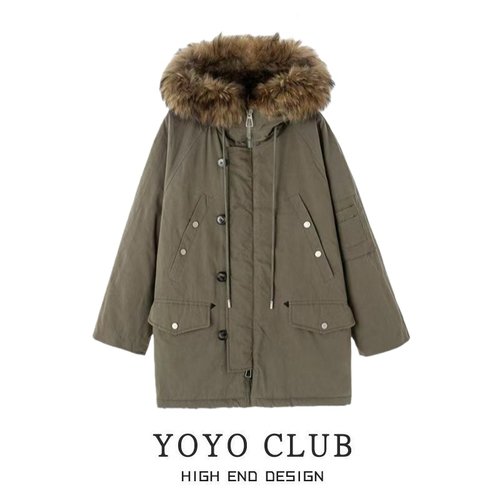 2025加厚保暖宽松显瘦棉服外套女