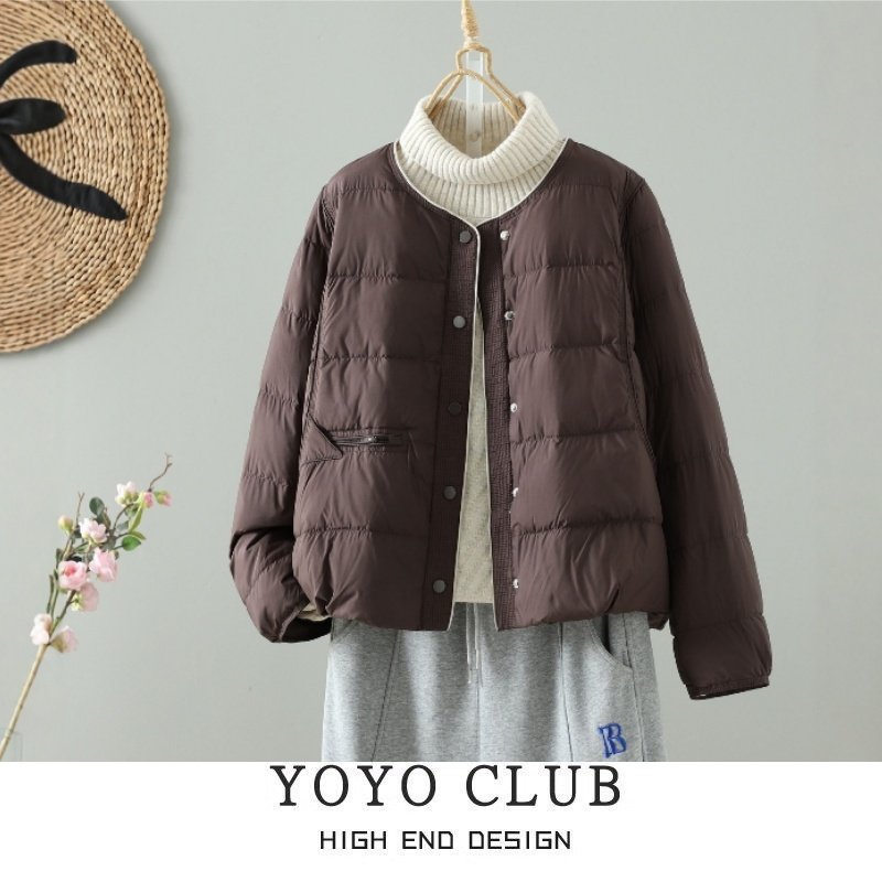 品牌折扣胖MM美式简约加厚女外套2025新款今年流行爆款面包服女潮