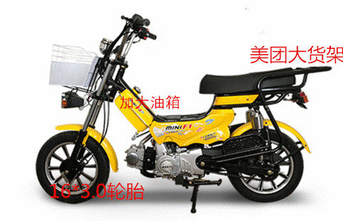 燃油助力车4870cc迷你建设发动机