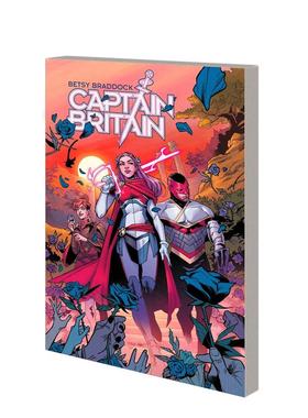 【预售】【Marvel】英国队长贝西布拉多克英文漫画简装进口原版书CAPTAIN BRITAIN: BETSY BRADDOCK Erica D'Urso  Tini Howard