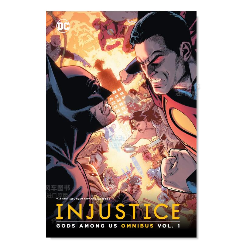 【预售】【DC Comics】不义之财我们中间的众神总集卷1英文漫画进口原版书Injustice: Gods Among Us Omnibus Vol. 1 TAYLOR  TOM