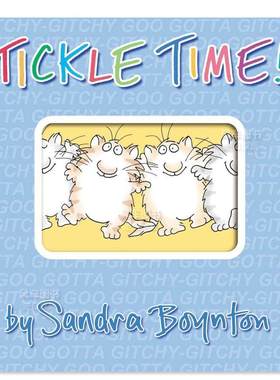 【预售】挠痒痒时间！英文儿童绘本IP系列进口原版外版书纸板书3-6周岁【Boynton on Board】Tickle Time!SBoynton Bookworks