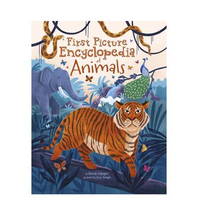 【现货】动物百科全书First Picture Encyclopedia of Animals英文儿童绘本知识百科Belinda Gallagher精装Arcturus Publishing3-