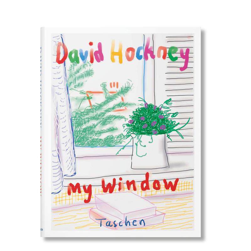 【现货】大卫霍克尼我的窗户David Hockney. My Window英文艺术家艺术工作室David Hockney精装TASCHEN进口原版书9783836593922