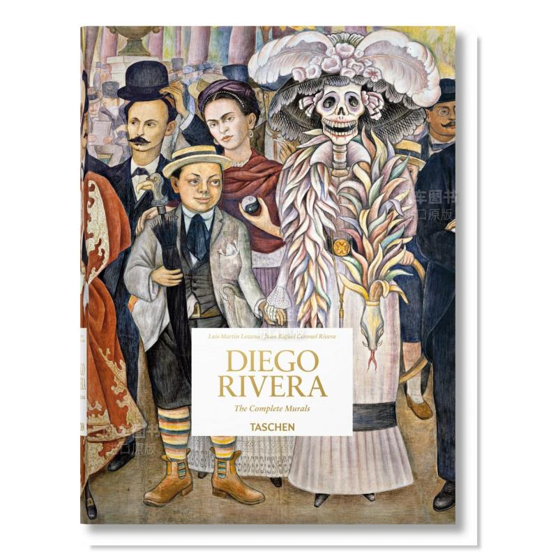 【现货】迭戈·里维拉：壁画全集 Diego Rivera. The Complete Murals 英文原版进口外版图书 书籍/杂志/报纸 艺术类原版书 原图主图