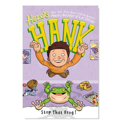 【预 售】这是汉克 3英文儿童章节书进口原版书HERE’s HANK 3平装Henry Winkler Random House (US)