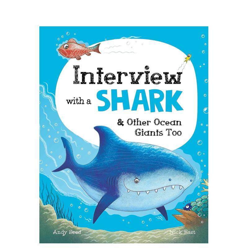 【现货】动物采访鲨鱼与其它海洋王者Interview with a Shark英文儿童绘本动物生态环保Andy Seed精装Welbeck publishing进口原版,书籍/杂志/报纸,儿童读物原版书,淘宝优惠券,粉丝福利购,淘宝优惠卷