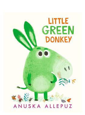 【预售】绿色的小驴LITTLE GREEN DONKEY英文儿童绘本动物生态环保Allepuz a平装Walker Books UK3-6周岁进口原版书9781406390889