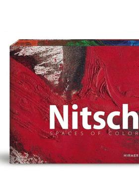 【预售】尼采色彩的空间Nitsch Spaces of Color英文艺术家艺术工作室Klaus Albrecht Schrder精装Hirmer Publishers进口原版书97