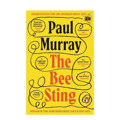 【现货】【2023尼禄图书奖】蜜蜇The Bee Sting英文文学小说Paul Murray简装Hamish Hamilton进口原版书9780241984406