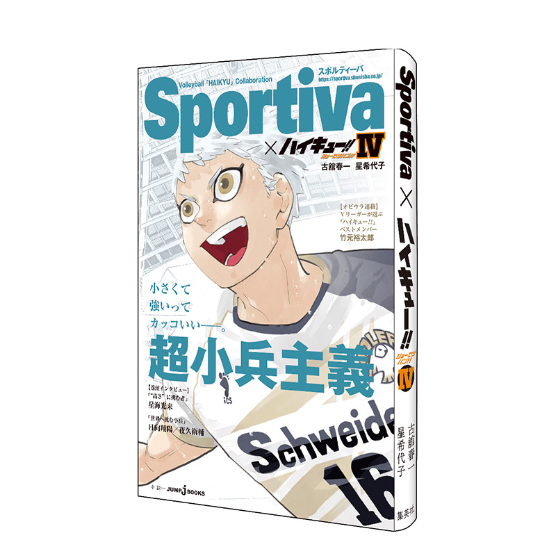 【预售】排球少年！！小说版！！4（封面：星海光来）ハイキュー!!ショーセツバン!!　4原版日文小说古舘春一著集英社出版-封面