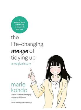 【现货】日本家政女王近藤麻理惠改变生活的收纳整理漫画The Life-Changing Manga of Tidying Up英文漫画Marie Kondo平装Pan Mac