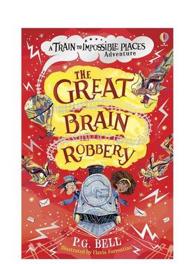 【预售】大脑大劫案The Great Brain Robbery英文青少年读物Bell  P GUsborne children’s books进口原版书9781474948623