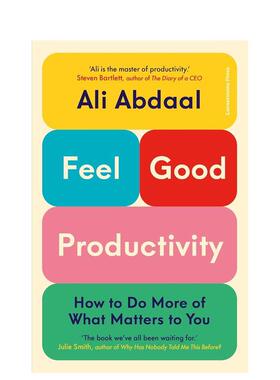 【现货】快乐生产力 百万YouTuber Ali Abdaal 剑桥学霸平装Feel-Good Productivity英文心灵励志Ali Abdaal平装进口原版书Pengui