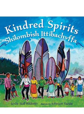 【预售】同类精神Kindred Spirits英文儿童绘本交通工具城市人文6-9岁精装进口原版书Widener  Leslie Stall Charlesbridge