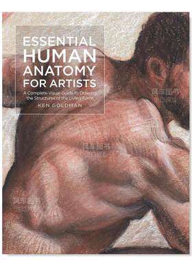 【预售】给艺术家的基础人体解剖学英文艺术技法与入门赏析进口原版外版书平装【For Artists】Essential Human Anatomy for Arti