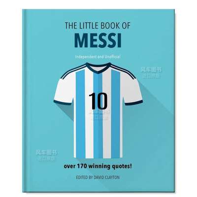 【预 售】梅西小书：170多条获胜语录！ 【The Little Guide to】Messi: Over 170 Winning Quotes!  英文运动原版图书外版进口书