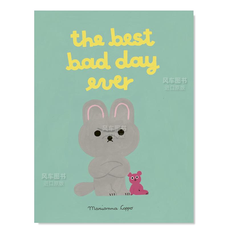 【现货】【意大利Marianna Coppo】糟心的一天 The Best Bad Day Ever英文儿童本插画师进口原版Marianna Coppo Shinsuke Yoshit