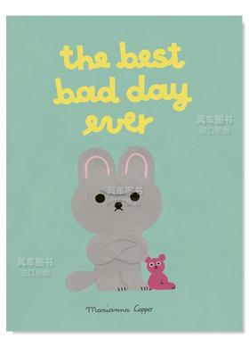 【预售】【意大利插画师Marianna Coppo】*坏也*好的一天英文儿童绘本插画师进口原版外版书精装3-6周岁The Best Bad Day Ever