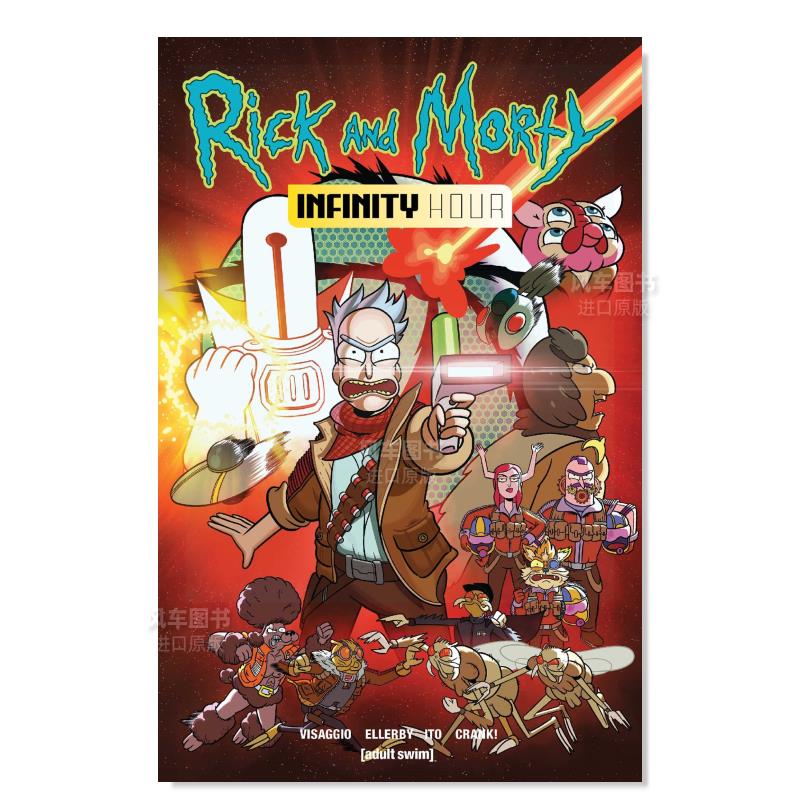 【预售】瑞克与莫蒂：无尽的时间英文漫画进口原版图书Rick and Morty: Infinity HourMarc Ellerby Oni Press