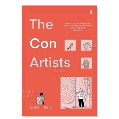 【现货】骗子：卢克·希利英文漫画进口原版图书The Con Artists: Luke HealeyLuke Healy Faber & Faber